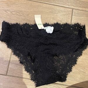 Aerie Black Lace Panties